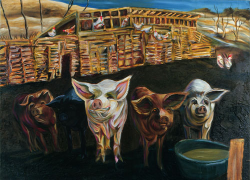 Five Pigs